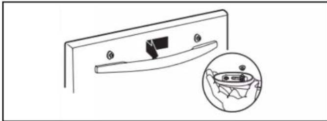 AMANA ABB1921BRW - Freezer Door Handle Style 5 - 1