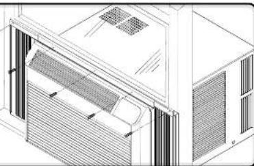 AMANA AAC101SRA - APPLIQUER LE JOINT D'ÉTANCHÉITÉ DE LA GUILLOTINE DE FENÊTRE - 2