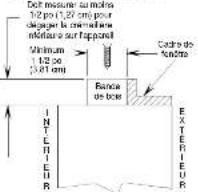 AMANA AAC051FRA - PRÉPARER LA FENÊTRE POUR L'INSTALLATION - 2