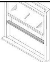 AMANA AAC051FRA - APPLIQUER LE JOINT D'ÉTANCHÉITÉ DE LA GUILLOTINE DE FENÊTRE - 1