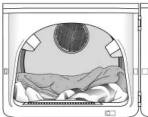 AMANA NDG5800AWW - Load the Dryer Properly - 1