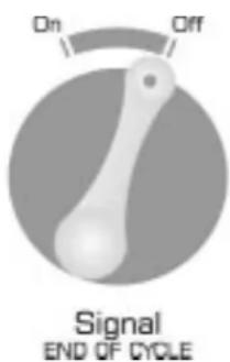 AMANA NDE5800AYW - Select Signal (select models) End of Cycle Signal - 3