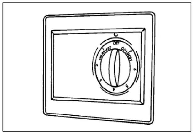 AMANA ESUF15JW - Temperature Control - 1