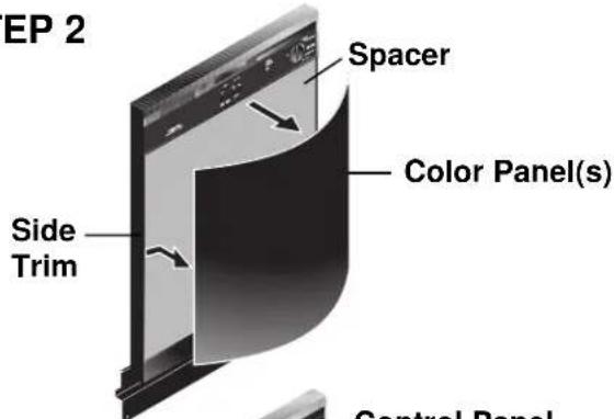 AMANA DWA53AB - Customized Wood Panels - 2