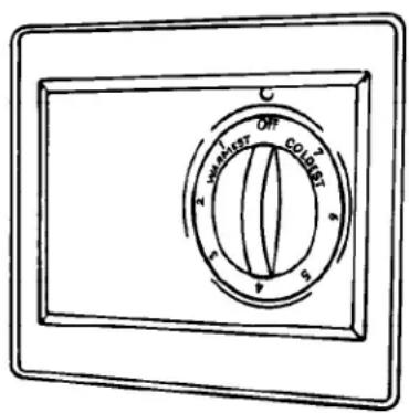 AMANA C100FW - Temperature Control - 1