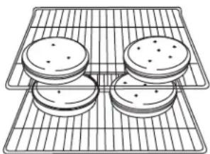 AMANA AWO6317SFS - Baking Layer Cakes on 2 Racks - 1