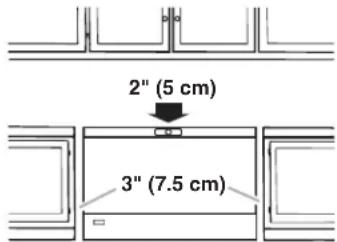 AMANA AQC0701GRW - Ventilation and Clearance - 1