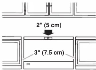 AMANA AQC0501GRW - Ventilation and Clearance - 1