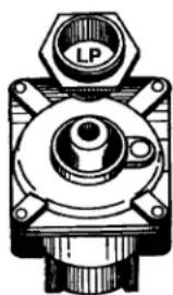 AMANA AOGD2750SS - Conversion d'un detendeur de type 2 au gaz propane/GPL (Figure 9) - 1