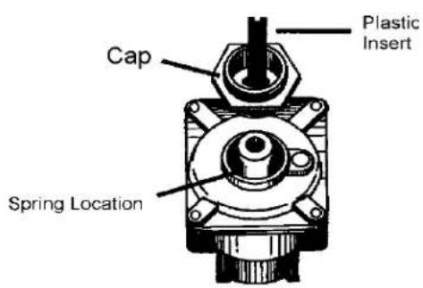 AMANA AOGD2750SS - Converting Type 1 Pressure Regulator for Use with LP/Propane - 1