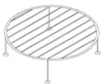 AMANA AOGD2750SS - Grille de rôtissage Slo-CookMC - 1