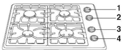 AMANA AKS3640SS - COOKTOP AT A GLANCE - 1