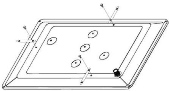 AMANA AKS3020L - Securing Cooktop to Countertop - 1