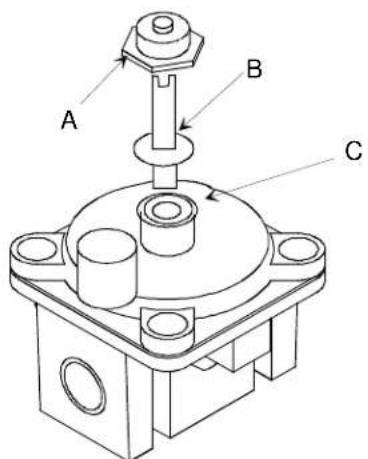 AMANA AKS3020L - Converting Type 1 Pressure Regulator for Use with LP/Propane - 1