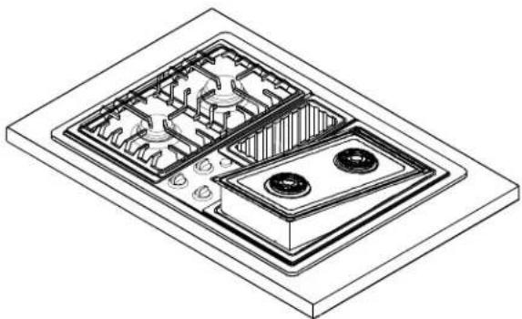 AMANA AKGD3050SS - Module du bruleur - 1