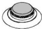 AMANA AKGD3050SS - Burner Cartridge - 5