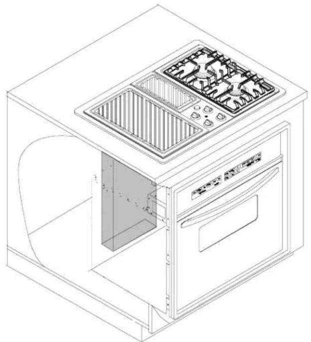 AMANA AKGD3050SS - Surfaces de cuisson à passage d'air vers le bas au-dessus des fours encastrés - 2