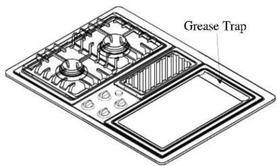 AMANA AKGD3050SS - Installing Griddle - 1