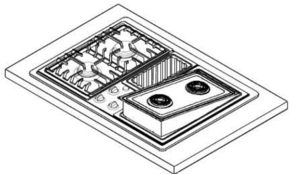 AMANA AKGD3050SS - Burner Cartridge - 1