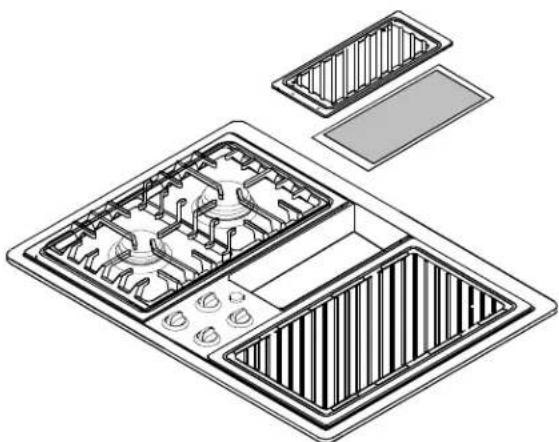 AMANA AKGD3050SS - MISE EN GARDE - 1