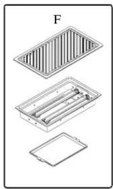 AMANA AKGD3050SS - \section*{Caracteristiques de la plaque de cuisson} - 3