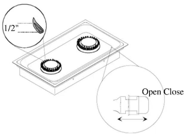 AMANA AKGD3050CC - Adjusting Surface Burner Flame - 1
