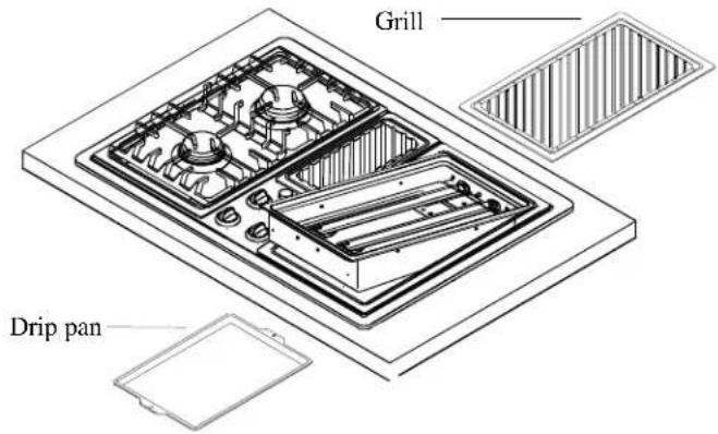 AMANA AKGD3050CC - Smoke Control Grill™ - 1