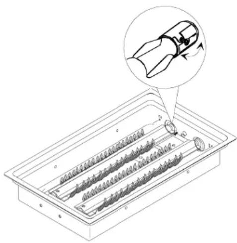 AMANA AKGD3050CC - Adjusting Grill Cartridge Burner Flame - 1