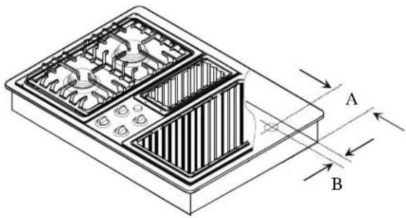 AMANA AKGD3050CC - Gas and Electrical Entry Points - 1
