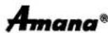 AMANA AKGD3050CC - MISE EN GARDE - 1