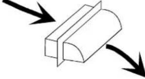 AMANA AKGD3050CC - Duct Length - 6