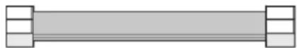 AMANA AGR6603SFS - Flexible Metal Appliance Connector: - 1