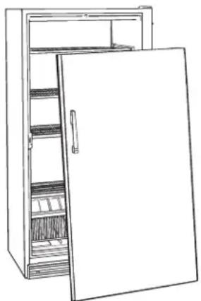 AMANA AFU1201AW - Mise au rebut du congélateur - 1