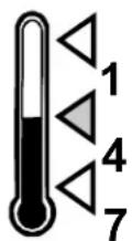 AMANA AFC2207AW - Perilla del control de temperatura - 1