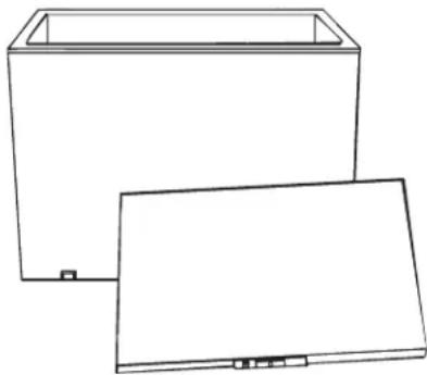 AMANA AFC2207AW - Mise au rebut du congélateur - 1