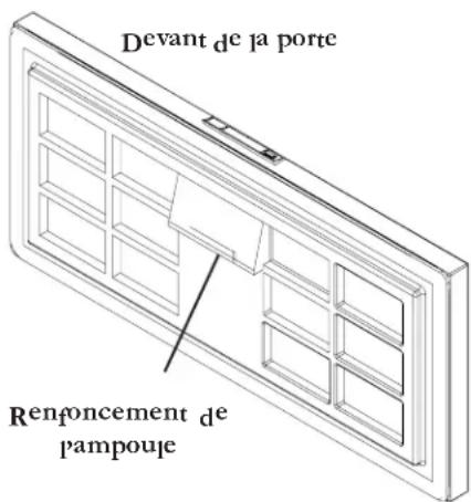 AMANA AFC2207AW - Remplacement de l'ampoule - 1