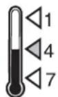 AMANA AFC0507BW - TEMPERATURE CONTROL KNOB - 1