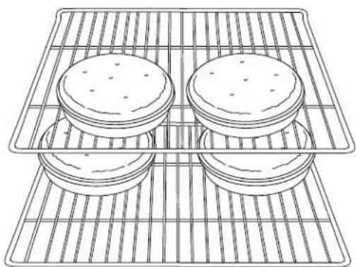 AMANA AEW4630DDS0 - Baking Layer Cakes on Two Racks - 1