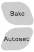 AMANA AEW4530DDS15 - To set Bake: - 1