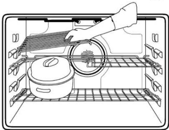 AMANA AEW4530DDB0 - Positions des grilles - 2