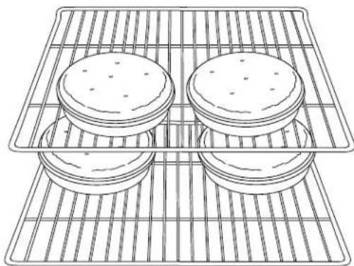 AMANA AEW4530DDB0 - Baking Layer Cakes on Two Racks - 1