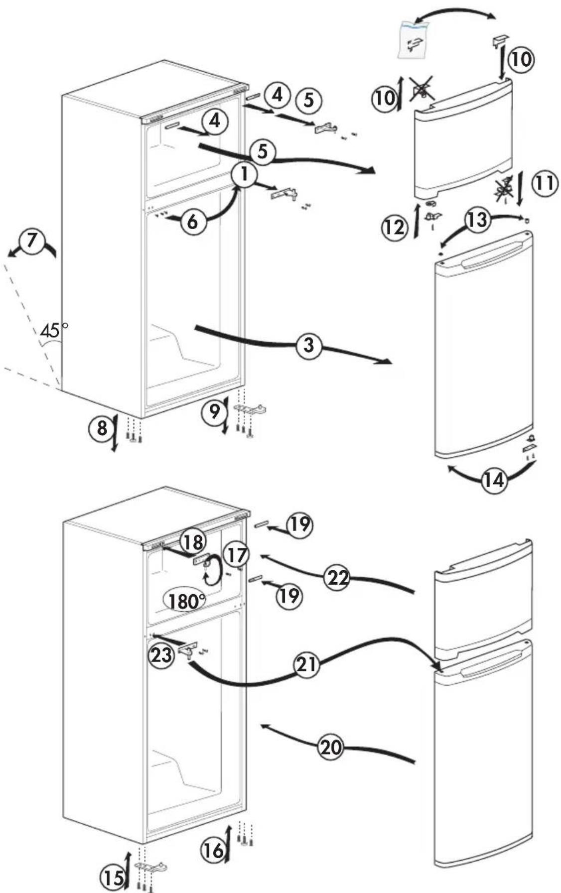 BEKO RDM6126 - Jalgade seadistamine - 3