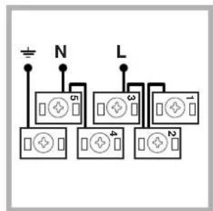 INDESIT HIM 506 EK.A IX - Montage du cable d'alimentation - 4