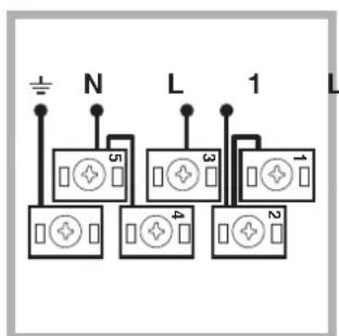 INDESIT HIM 506 EK.A IX - IopcoeHHeHne ceTeBOro Hhypa - 6