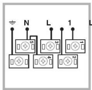 INDESIT HIM 506 EK.A IX - Montage du cable d'alimentation - 2