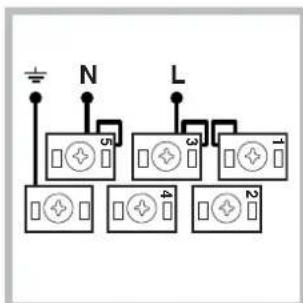 INDESIT HI 50.A (BK)1 - Anschluss des Netzkabels - 4