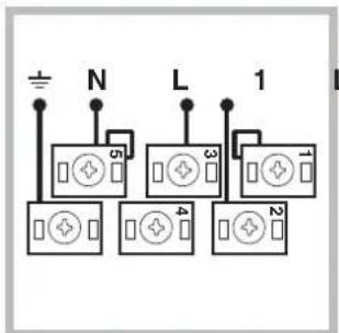 INDESIT HI 50.A (BK)1 - Montage du cable d'alimentation - 5