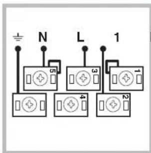 INDESIT HI 50.A (BK)1 - Anschluss des Netzkabels - 5
