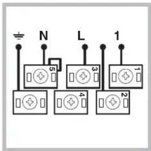 INDESIT HI 50.A (BK)1 - Fitting the power supply cable - 2