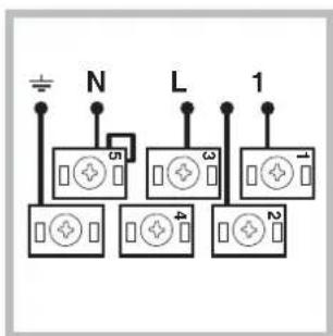 INDESIT HI 50.A (BK)1 - Anschluss des Netzkabels - 2